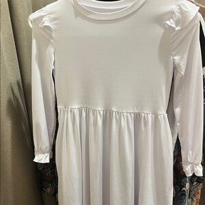 Girls White Dress